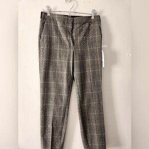 ZARA BASIC NEW COLLECTION WOMEN'S PLAID PANTS size M .MADE IN TURKEY.